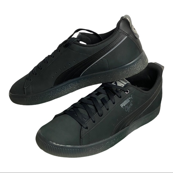 Puma Clyde Night Ice Black-Asphalt-drizzle Sneaker Shoes Sz 11 Mens New . - Picture 3 of 8